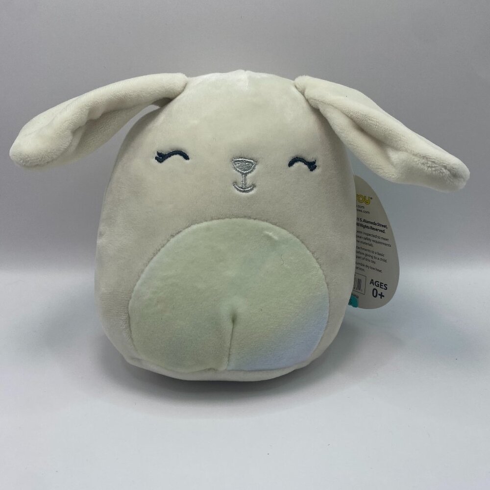 NWT Rainbow Gradient Belly Bunny Squishmallow for Easter